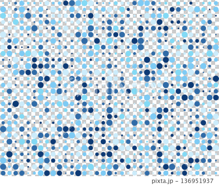 Seamless pattern with blue circles random size Seamless pattern with blue circles random size 136951937