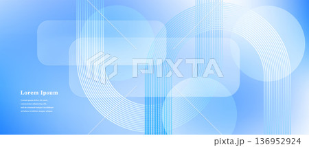 幾何学 抽象 ストライプ ライン パネル サークル 背景 136952924