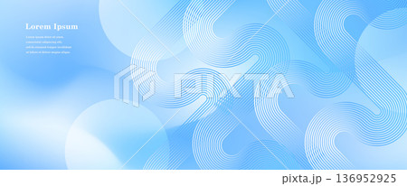 幾何学 抽象 ストライプ ライン サークル 背景 136952925