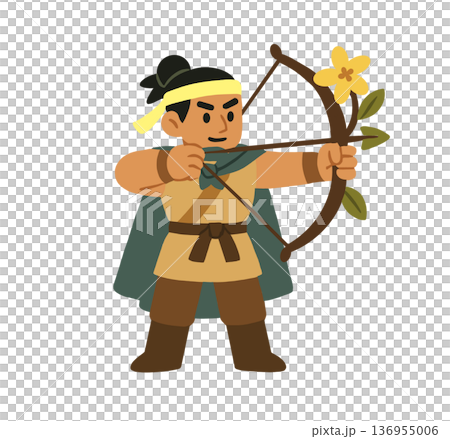 弓箭手瞄準 136955006