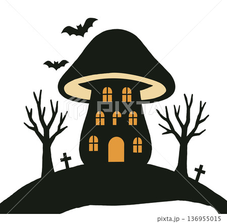 ハロウィーン ハロウィン バット 136955015