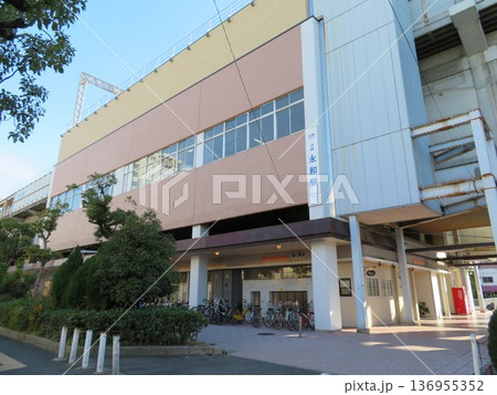 近鉄奈良線 河内永和駅  136955352