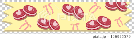 Cute Bakery and Sweets Washi Tape, Dessert Pattern Decorative Masking Tape Cute Bakery and Sweets Washi Tape, Dessert Pattern Decorative Masking Tape 136955579