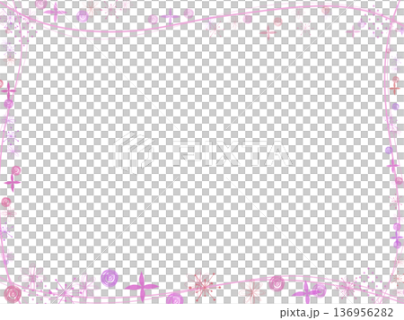 手繪可愛邊框 手繪可愛邊框 136956282