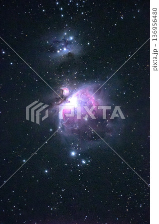 オリオンの大星雲、M42 136956480