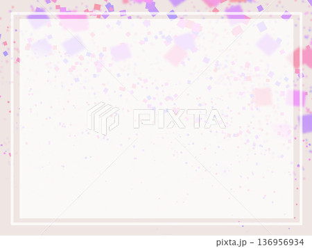 カラフル紙ふぶき カラフル紙ふぶき 136956934