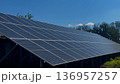 Solar panels. Green energy, renewable energy sources. 136957257