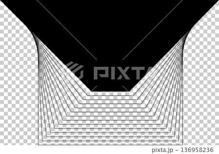 Square blended lines frame template design. Design elements Square blended lines frame template design. Design elements 136958236