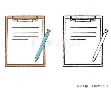 問診票のイラスト 136958393