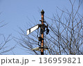 腕木式信号機 136959821