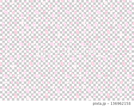 Pale pink cherry blossom petal seamless background pattern Pale pink cherry blossom petal seamless background pattern 136962158