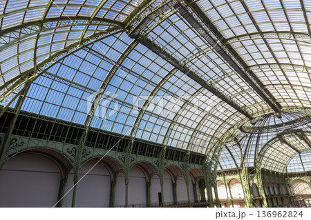 Grand Palais, canopy dome, Paris, France 136962824