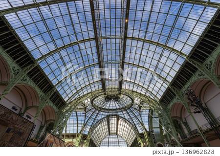 Grand Palais, canopy dome, Paris, France 136962828