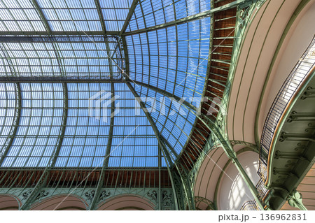 Grand Palais, canopy dome, Paris, France 136962831