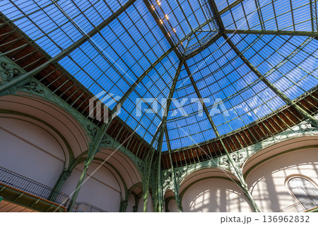 Grand Palais, canopy dome, Paris, France Grand Palais, canopy dome, Paris, France 136962832