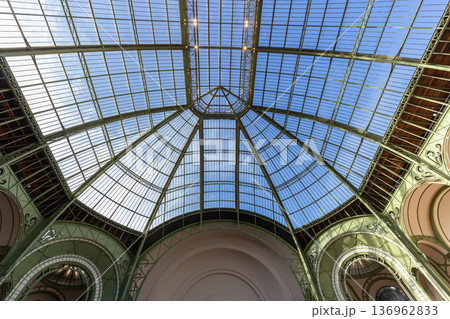 Grand Palais, canopy dome, Paris, France 136962833
