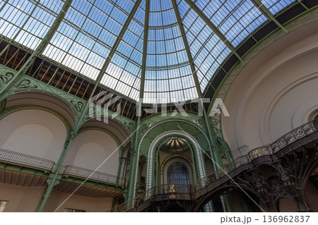 Grand Palais, canopy dome, Paris, France 136962837