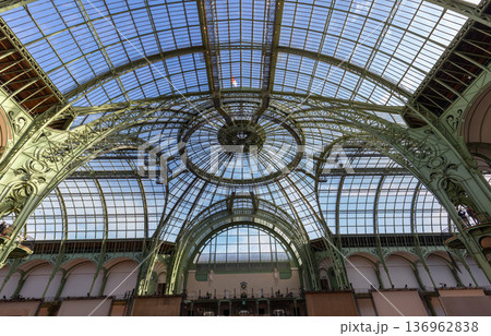 Grand Palais, canopy dome, Paris, France 136962838