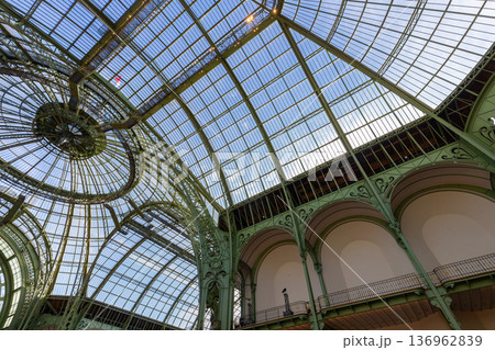Grand Palais, canopy dome, Paris, France 136962839