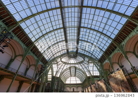 Grand Palais, canopy dome, Paris, France 136962843