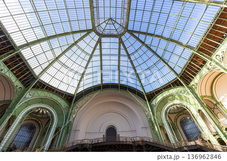 Grand Palais, canopy dome, Paris, France 136962846