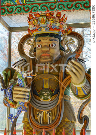 the city of Seoul in South korea 136967800