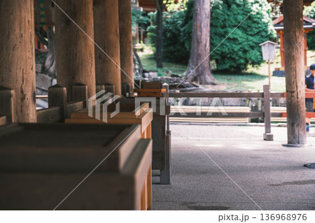 [春日大社]奈良を代表する世界遺産の風景 136968976