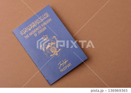 Jordan passport, Jordanian visa for international travel and vacation. Jordanian passport 136969365