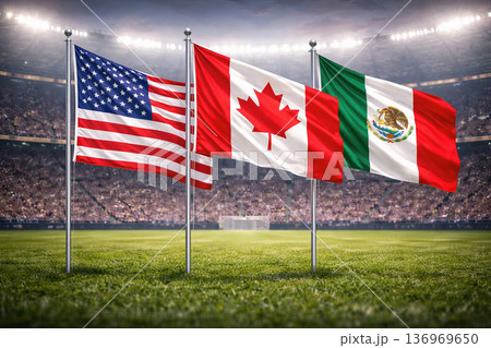 North america hosts soccer world cup 2026. North america hosts soccer world cup 2026. 136969650