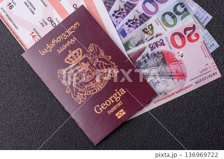 Georgia passport, Georgian visa for international travel and vacation. Georgian passport Georgia passport, Georgian visa for international travel and vacation. Georgian passport 136969722