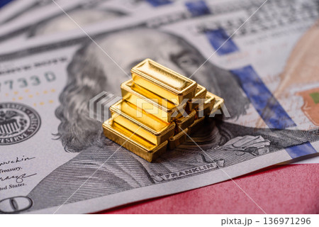 Gold bars or ingots as a tool for balance, financial investment, and savings. Gold bars or ingots Gold bars or ingots as a tool for balance, financial investment, and savings. Gold bars or ingots 136971296