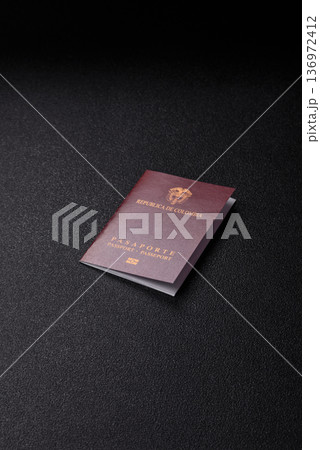 Colombia passport, visa for international travel and vacation. Colombian passport 136972412