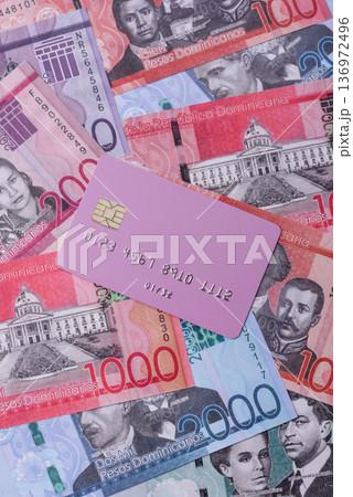 A credit card for contactless cashless payments via a terminal or online. A credit card 136972496