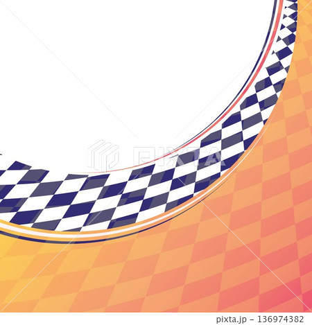 Warm checkered race background Warm checkered race background 136974382