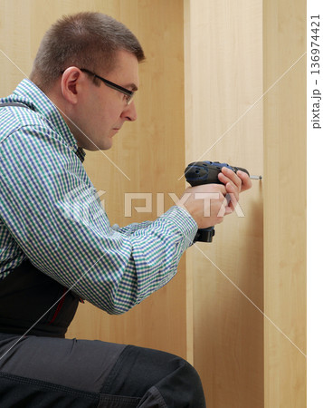 Furniture assembling 136974421