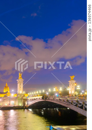 Bridge of Alexandre III, Paris, France Bridge of Alexandre III, Paris, France 136974466
