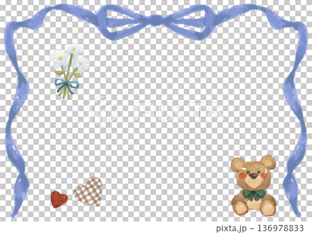 畢業典禮/證書現成可用的粉彩證書/留言卡模板 136978833