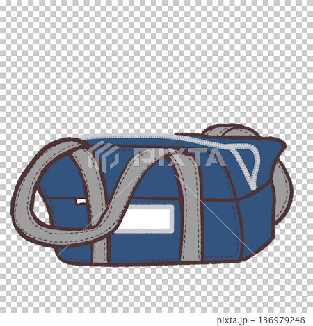 打開的書包插圖 136979248