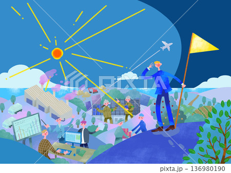 様々な職業のイメージ 136980190