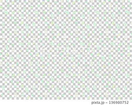 淡い新緑色のパターン背景 葉っぱ ベクター 淡い新緑色のパターン背景 葉っぱ ベクター 136980752