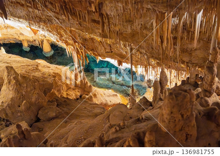 Discover the Stunning Dragon Caves in Mallorica, Spain, A Natural Wonder Discover the Stunning Dragon Caves in Mallorica, Spain, A Natural Wonder 136981755
