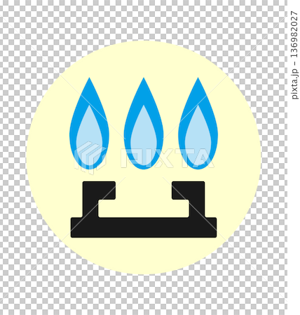 Gas image icon Gas image icon 136982027