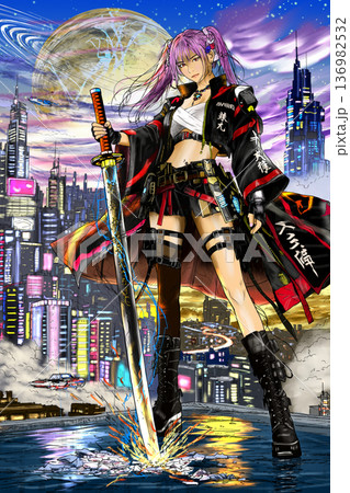 ネオサムライガール ネオサムライガール 136982532