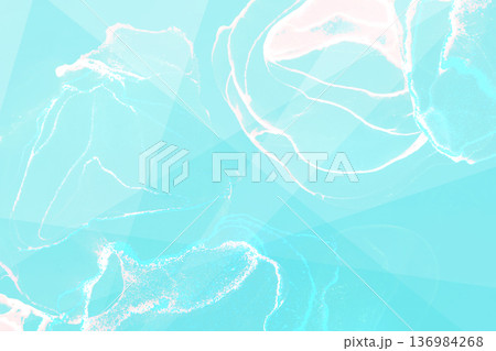 アルコールインク 大人綺麗な背景画像 136984268