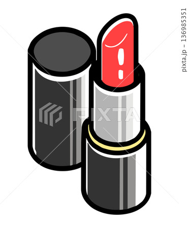 真っ赤な口紅 136985351
