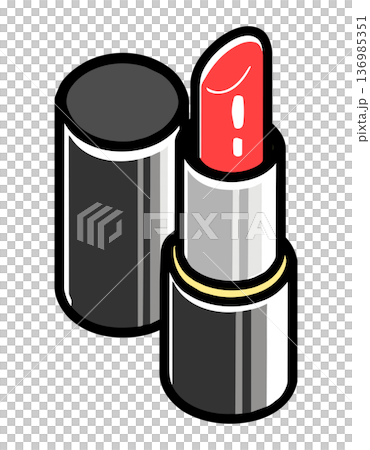 真っ赤な口紅 136985351