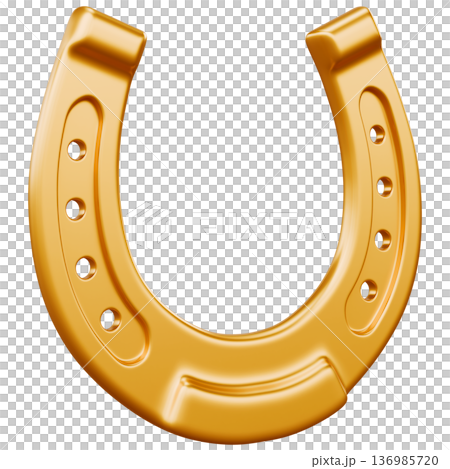 Golden Horseshoe 3D Render 136985720