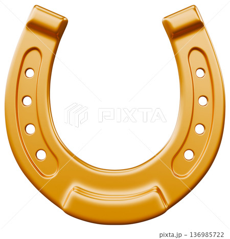 Golden Horseshoe 3D Render 136985722