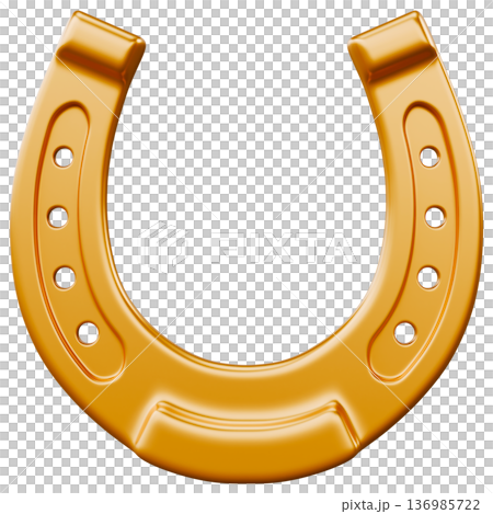 Golden Horseshoe 3D Render 136985722