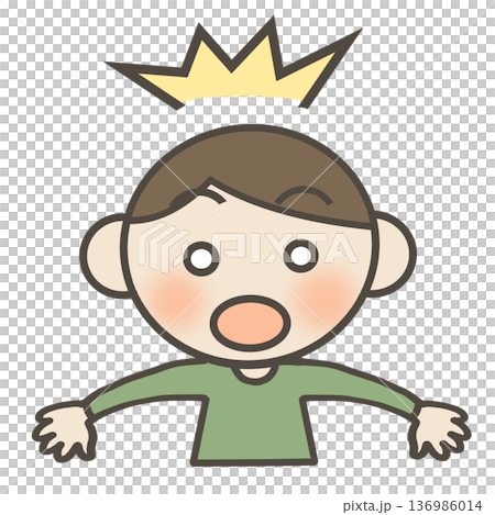 Surprised Japanese boy 136986014